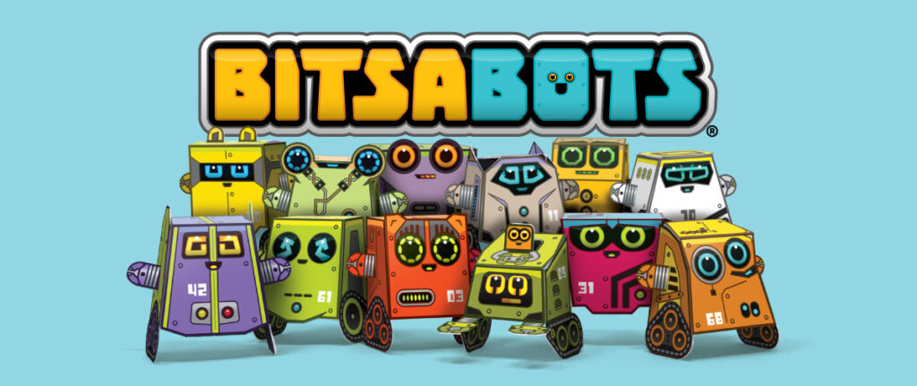 Box Buddies Bitsabots paper toy robots
