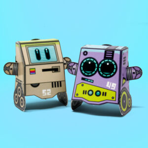 Bitsabots Pooter and Zunk